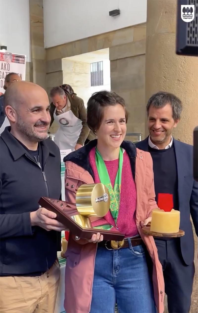 Ganadora de Ordizia Txapeldun, la quesería Kortaria