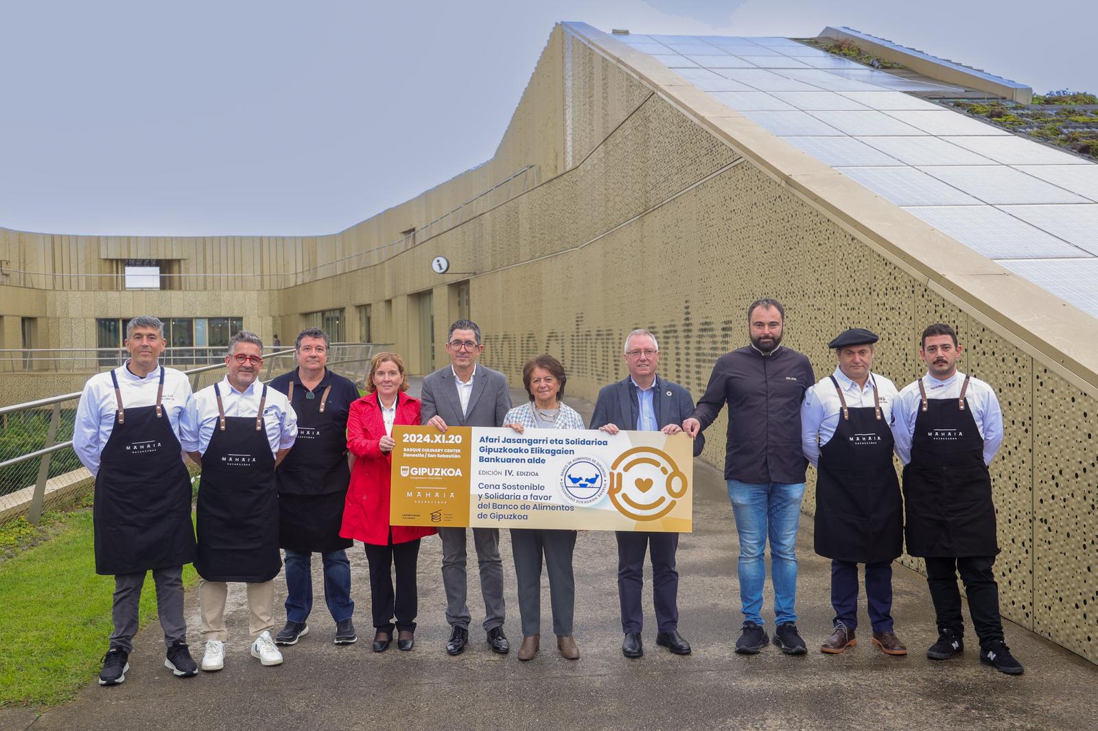 En tiempos de emergencia, Gipuzkoa se solidariza: La Cena Solidaria apoyará también a las víctimas de la DANA