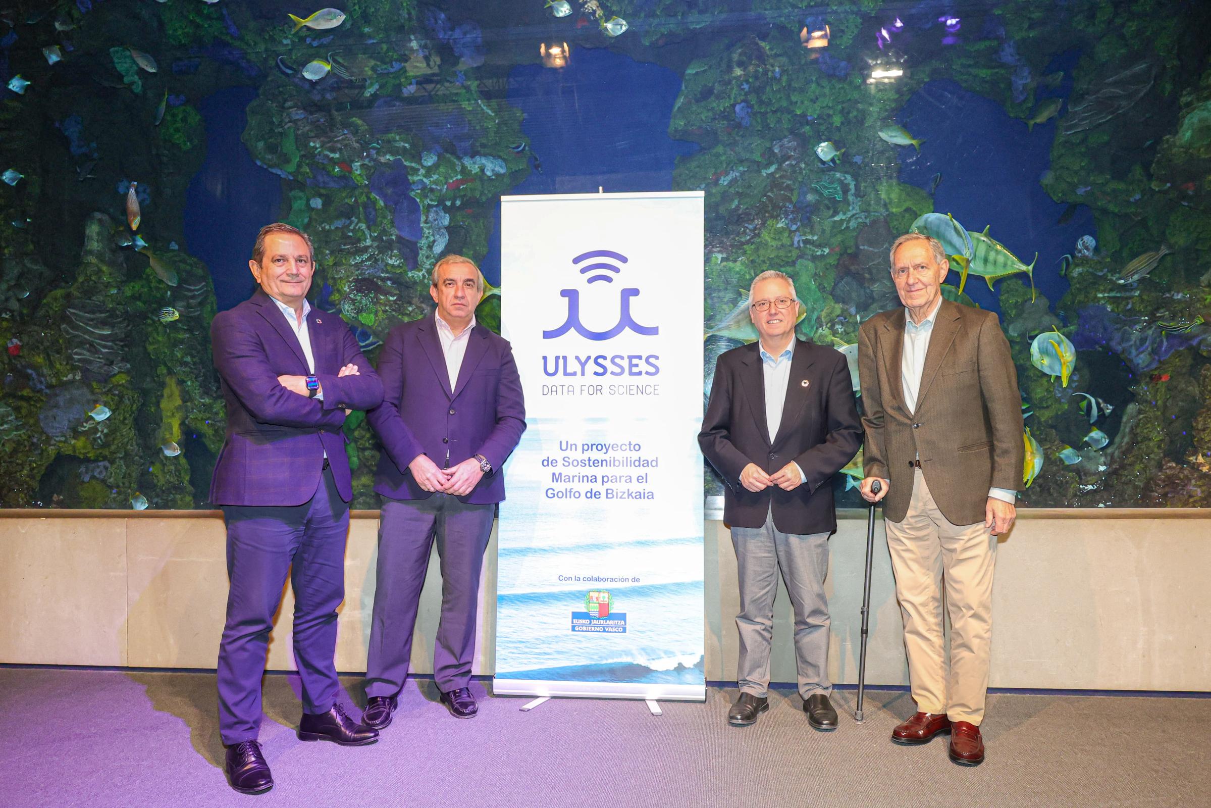 La Diputación de Guipúzcoa y el Aquarium de San Sebastián se unen al Proyecto Ulysses para combatir la contaminación plástica en mares y océanos