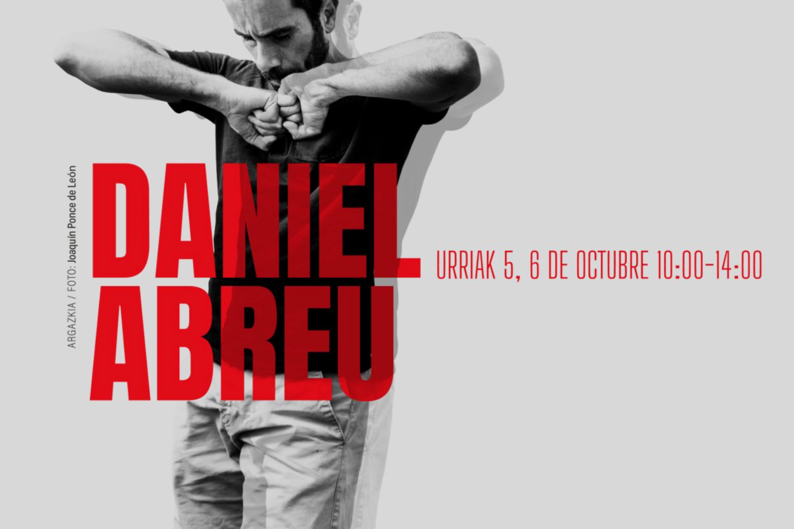 Foto de 
 TAILER EN  DANTZAGUNEA: "Mover", Daniel Abreu el 5 y 6 de octubre (HIK DANTZA LANDU)