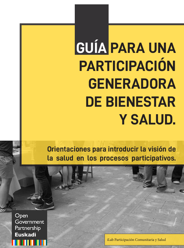 Guía para una participación generadora de bienestar y salud. OGP eta iLab